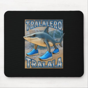 Mousepad Tralalalero Tralala Italiano Brainrot Memória Aniv
