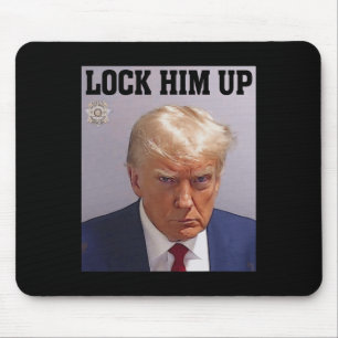 Mousepad Tranque-O Donald Trump Mug Shot T S Anti Trump G