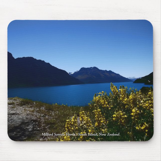 Mousepad Tranquilidade Blues South Island, Mousep Nova Zelâ (Frente)