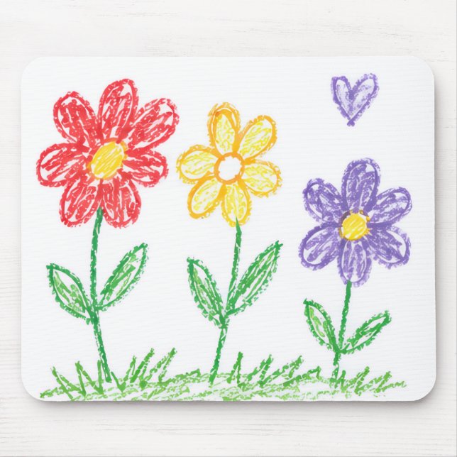 Mousepad Transforme o Desenho do Filho em (Frente)