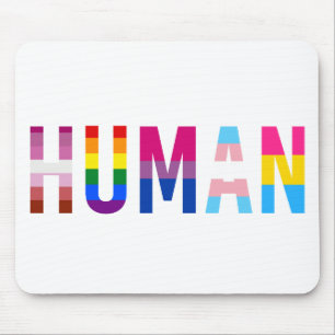 Mousepad Transgênero com Orgulho gay de Mês de Bandeira LGB