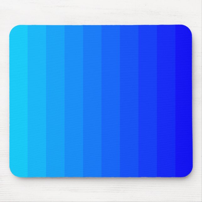 Mousepad Transição de cor - tons de azul (Frente)