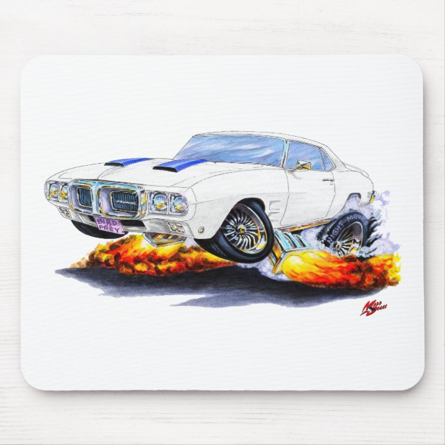Mousepad Transporte 1969 de Pontiac Firebird Am (Frente)