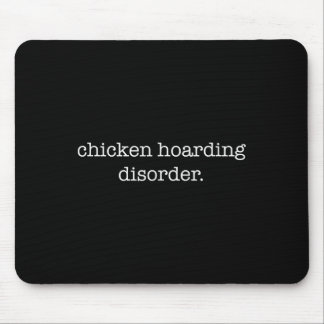 Mousepad Transtorno de Acumulação de Frangos, Minimalista A