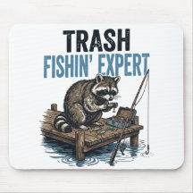 Trash Fishin' Expert Raccoon
