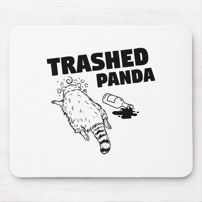 Mousepad Trashed Panda  (Frente)