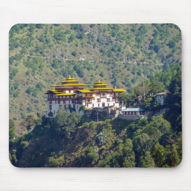 Mousepad Trashigang Dzong - Butão Oriental (Frente)