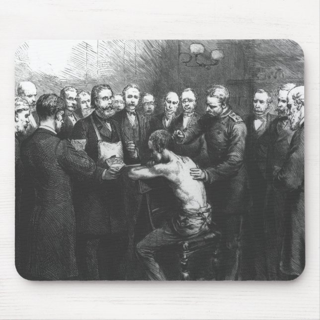 Mousepad Tratamento do Dr. Koch para o consumo (Frente)