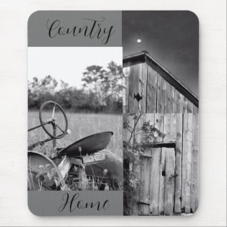 Mousepad Trator Barn Collage do "Country Home"