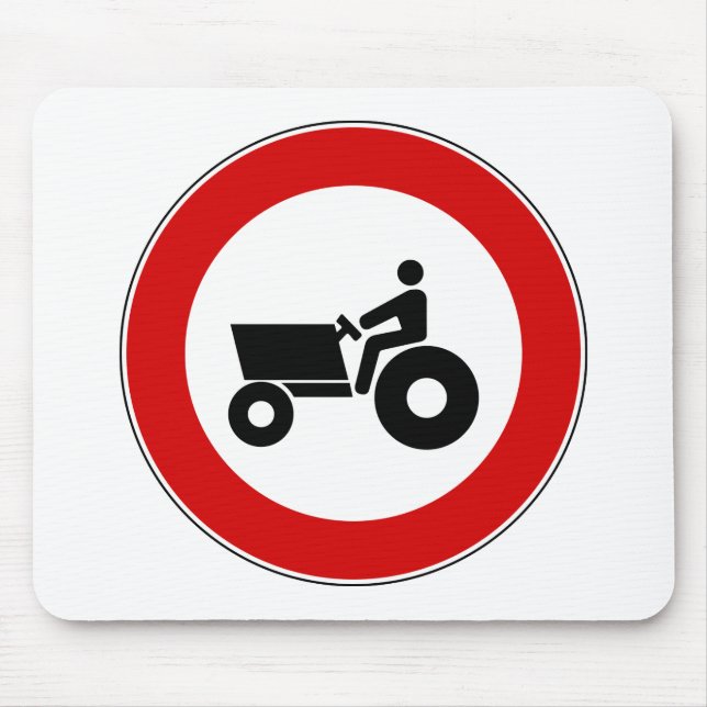 Mousepad Trator que cultiva o sinal (Frente)