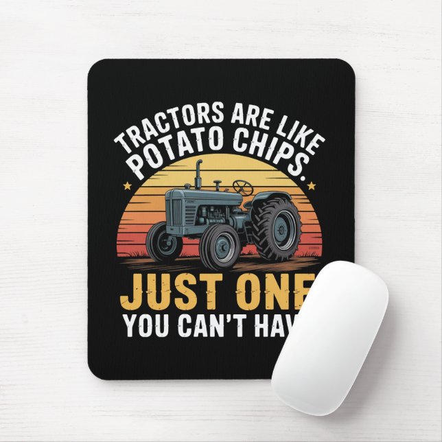 Mousepad Tratores São Como Batatas Fritas (Com mouse)