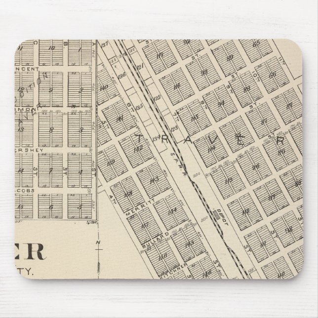 Mousepad Traver, Tulare (Frente)