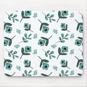 Mousepad Travesseiro decorativo da Noite Floral do Jardim A
