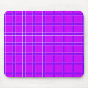 Mousepad Travesseiro decorativo de padrão de verificação de
