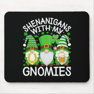 Mousepad Travessuras Com Meus Gnomos Dia De São Patrício Gn