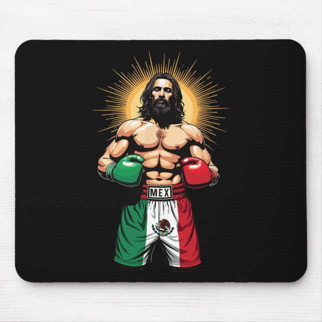 Mousepad Trechos in a box mexicanos do Cristo Jesus (Frente)