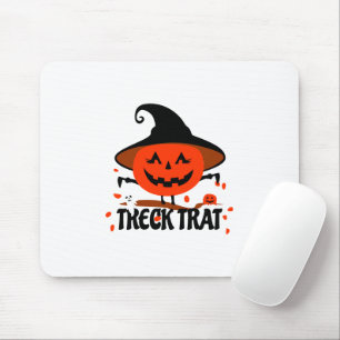 Mousepad Treck Trat Pumpkin sorrindo