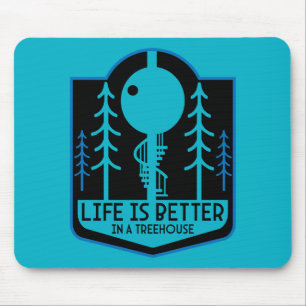 Mousepad Treehouse Homes