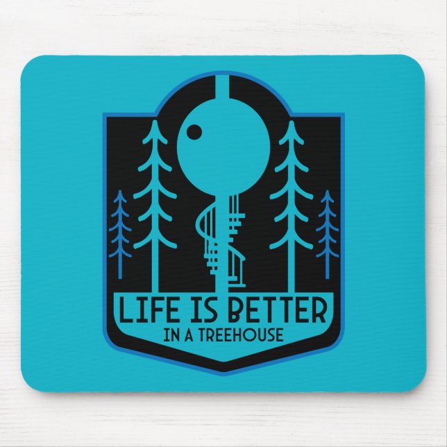 Mousepad Treehouse Homes (Frente)