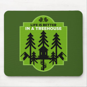 Mousepad Treehouse Living