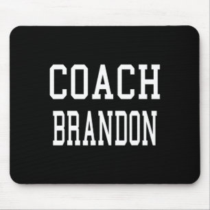 Mousepad Treinador Brandon Futebol Personalizado Time de Fu