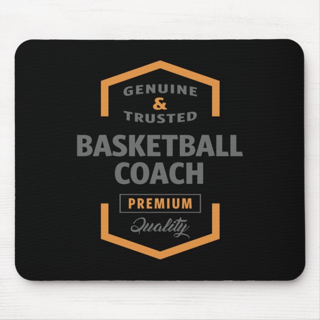 Mousepad Treinador de Basquete (Frente)