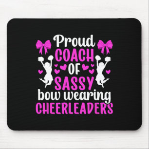 Mousepad Treinador de Cheerleader Orgulhoso Treinador de Ch