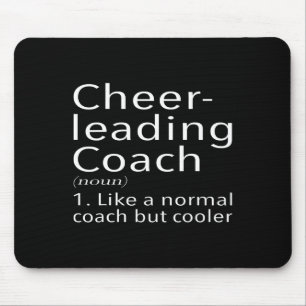 Mousepad Treinador de Cheerleading Definição Esportes Trein
