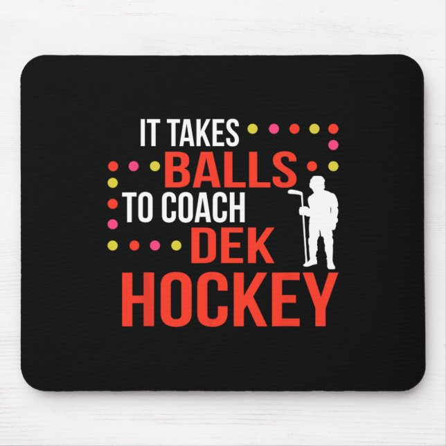 Mousepad Treinador de Hockey Dek (Frente)