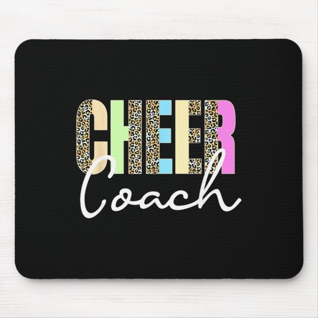 Mousepad Treinador de Torcida Leopardo Torcida Fofo Treinad (Frente)