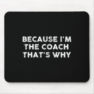 Mousepad Treinador Divertido Futebol de basquetebol