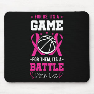 Mousepad Treinador do Jogador de Esqueleto do Cancer Mama F