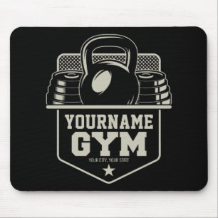 Mousepad Treinador Personalizado de Malhação GYM Kettlebell