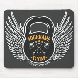 Mousepad Treinador Personalizado de Malhações GYM Kettlebel
