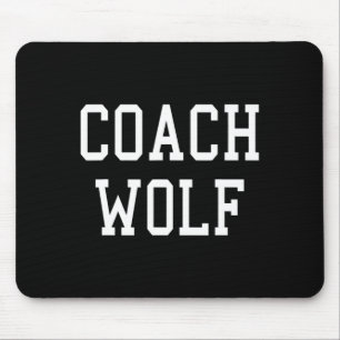 Mousepad Treinador Wolf Futebol Personalizado Time de Futeb