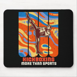 Mousepad Treinamento de Arte Marcial de Kickboxing Karate T