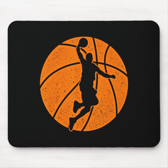 Mousepad Treinamento de Jogo de Basquete com Enterrada Srts (Frente)
