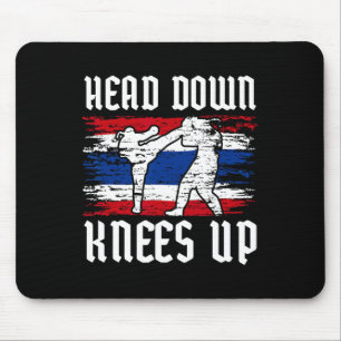 Mousepad Treinamento de Muay Thai Arte Marcial Esportes Cab