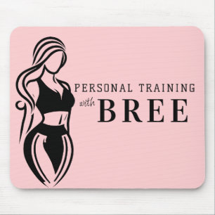 Mousepad Treinamento Pessoal de Aptidão Física Feminina Min