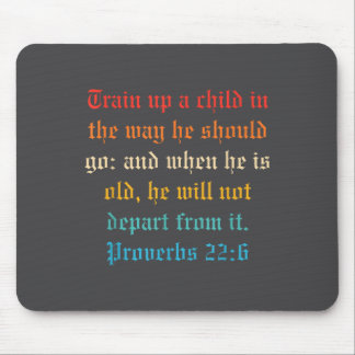 Mousepad Treine uma criança no caminho que ela deve seguir