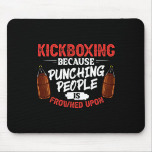Mousepad Treino de Kickboxing Cardio Kickboxer Iniciante _2