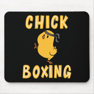 Mousepad Treino de Kickboxing Chickboxing Kick Boxing