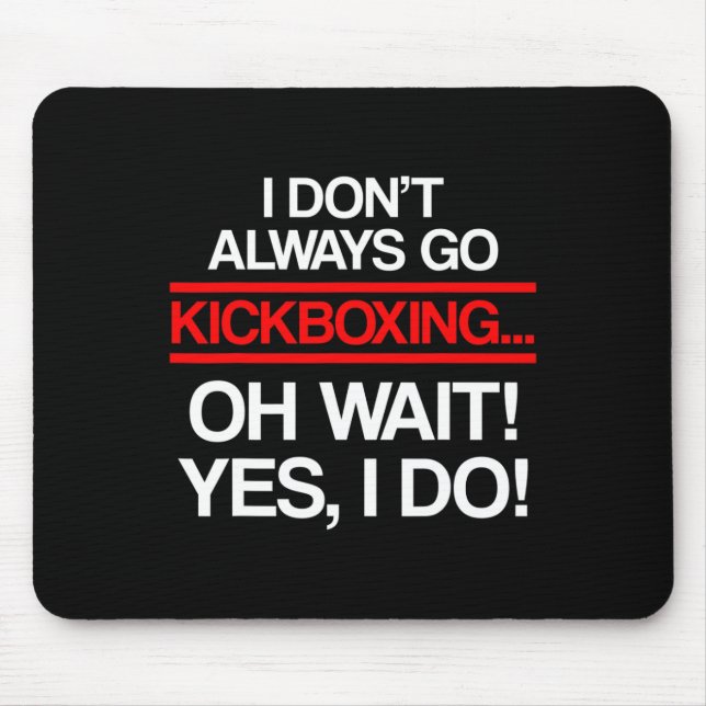 Mousepad Treino de Kickboxing Sempre Kick Boxing _1 (Frente)