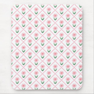 Mousepad Trellis floral elegante grandmillenial