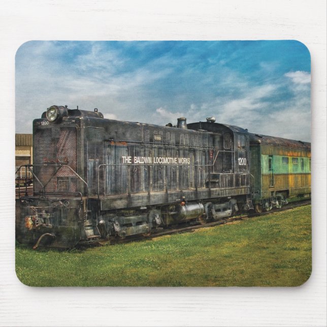 Mousepad Trem - Baldwin Locomotive Works (Frente)