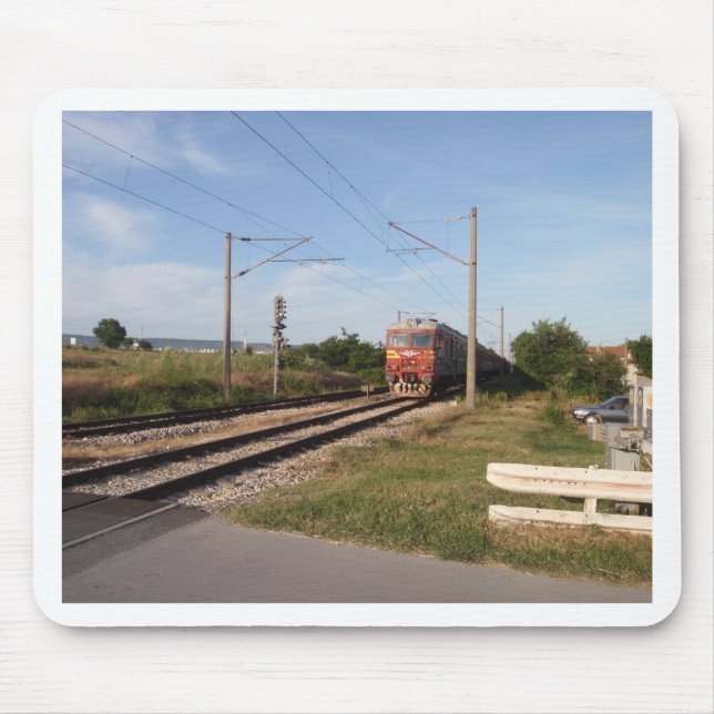 Mousepad Trem Elétrico (Frente)