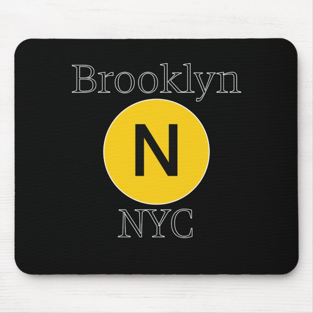 Mousepad Trem N de Brooklyn (Frente)