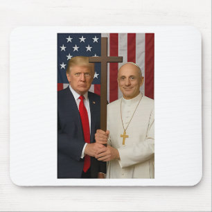 Mousepad Tremor E Camisa Pope - Deus abençoe Do Papa Leo Xi