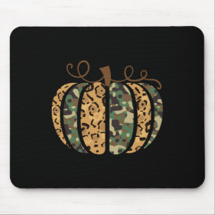 Mousepad Trendy Leopard Camo Pumpkin Animal Print Cheetah F