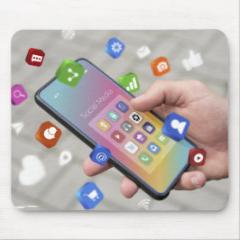 Mousepad Trendy Social Media Design